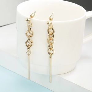 ✨GOLD CHAIN LINK DROP MINIMALIST EARRINGS✨